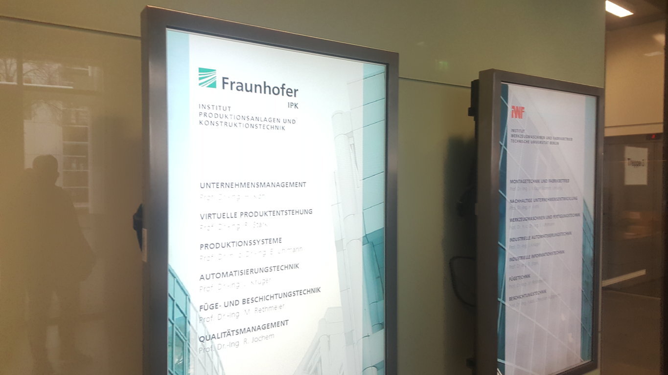 Fraunhofer Berlin visit